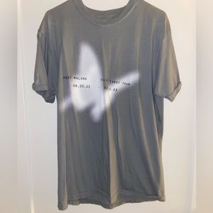 Post Malone Twelve Carat Gold Tour Shirt